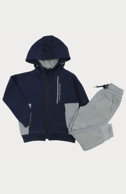 سوییت شرت دورس سه نخ خار خورده برش دار (ست 11111)