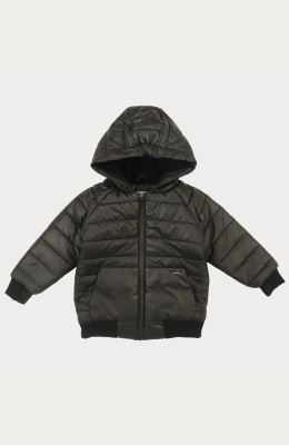 کاپشن شمعی پافر راه راه