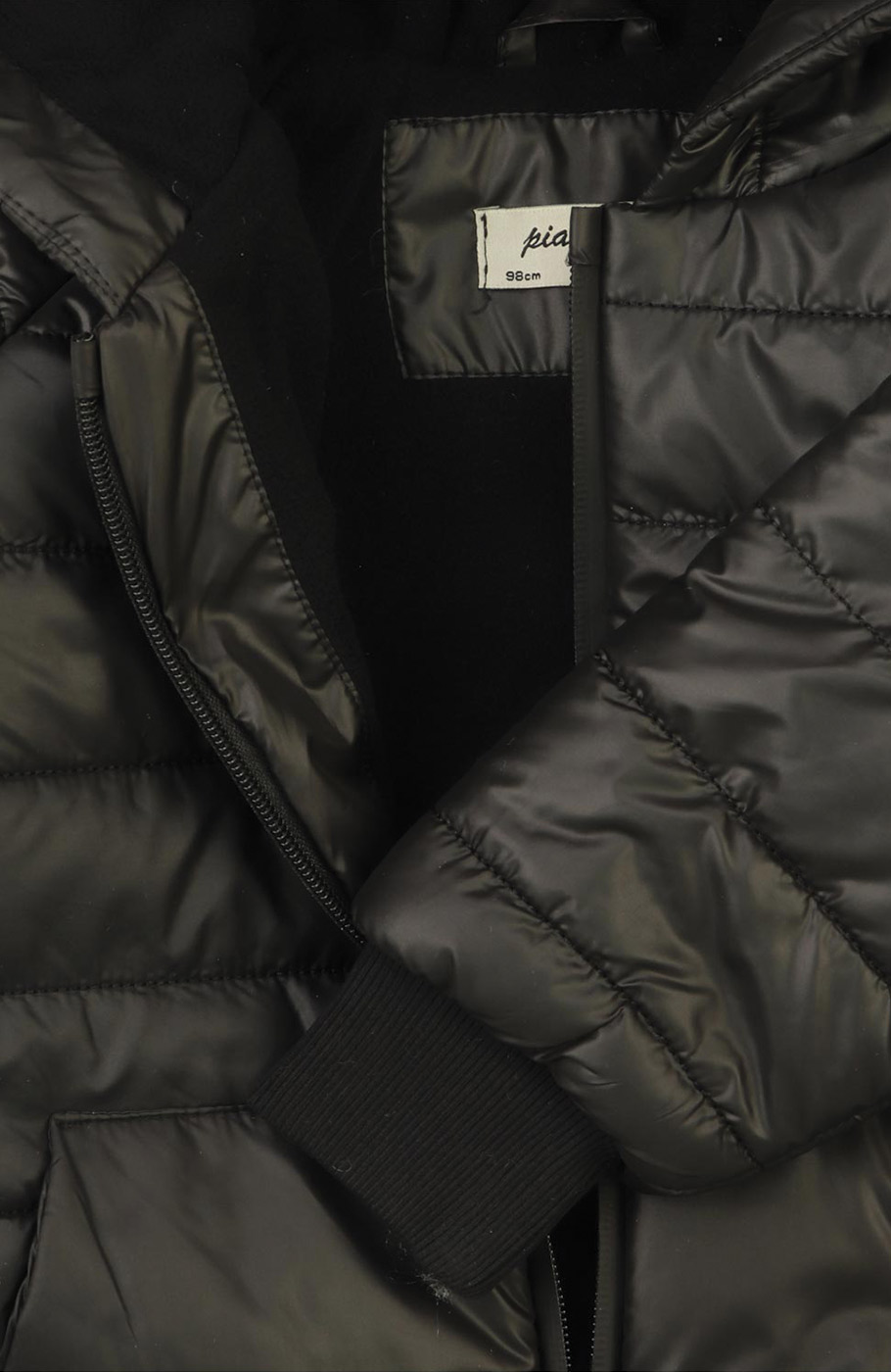 کاپشن شمعی پافر راه راه