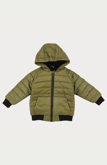 کاپشن شمعی پافر راه راه