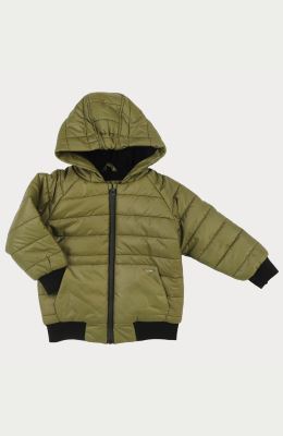 کاپشن شمعی پافر راه راه