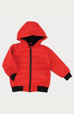 کاپشن شمعی پافر راه راه