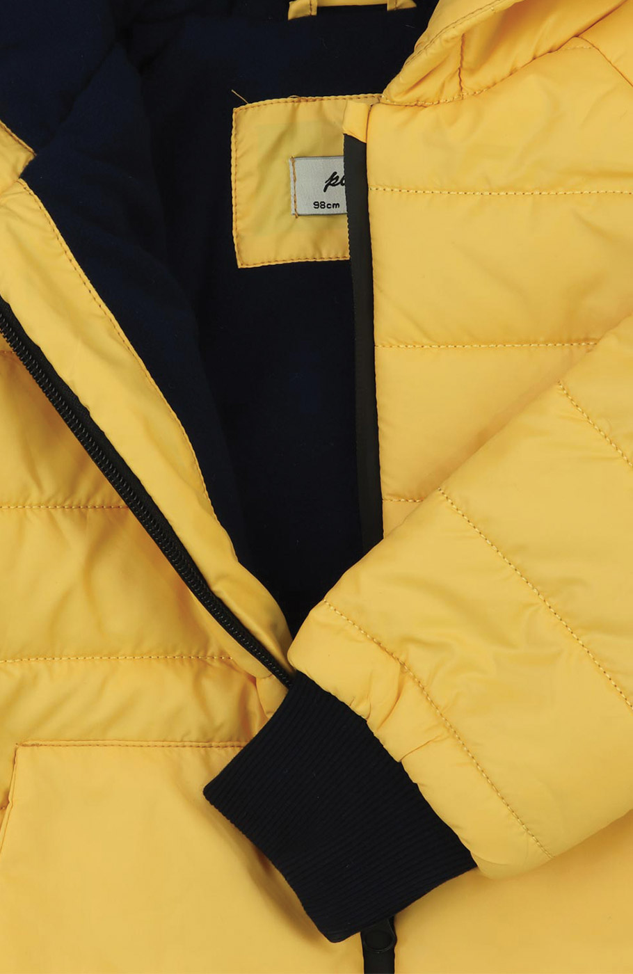 کاپشن شمعی پافر راه راه