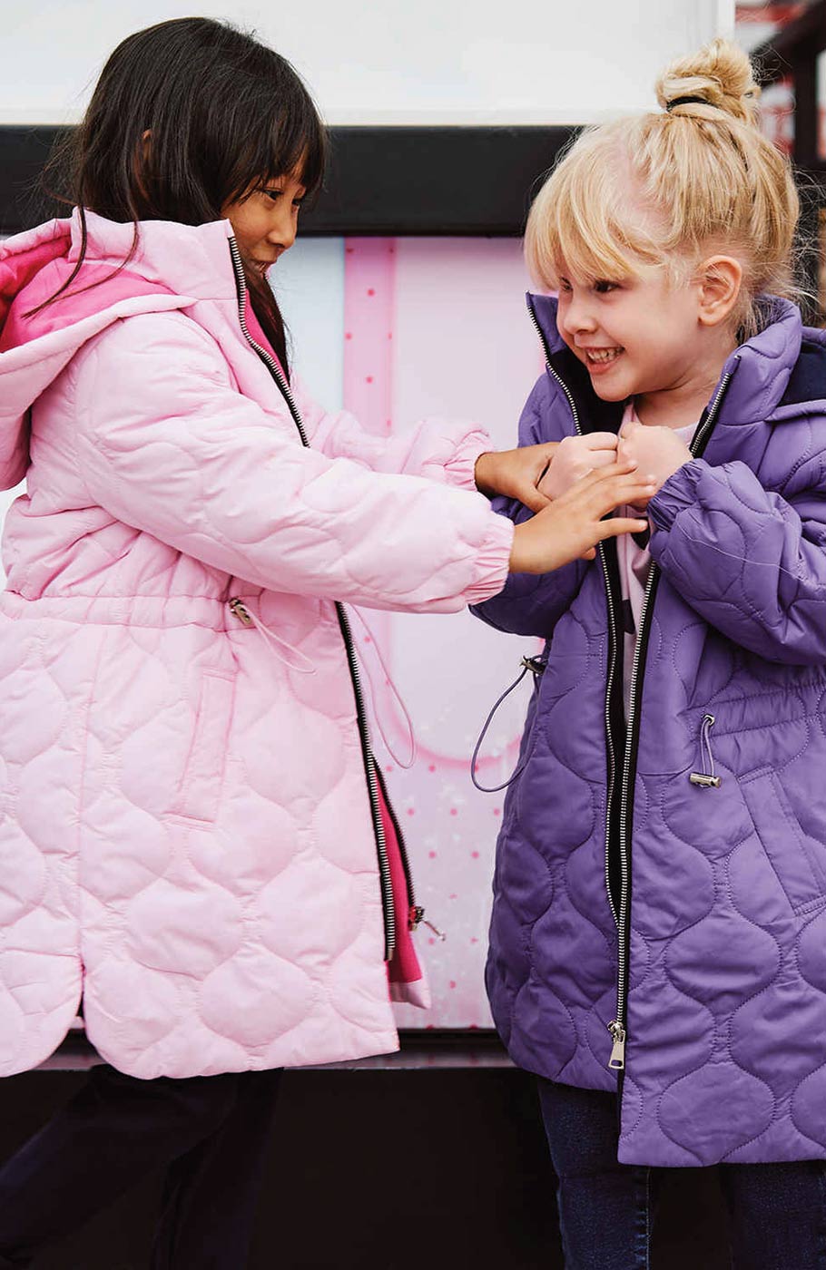 کاپشن شمعی پافر بلند