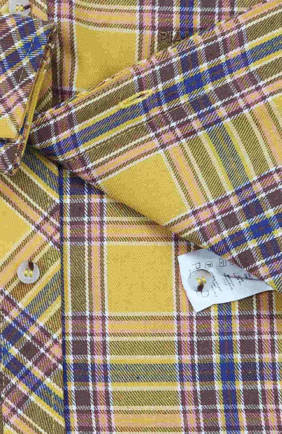 شومیز فلانل کلاهدار آستین بلند