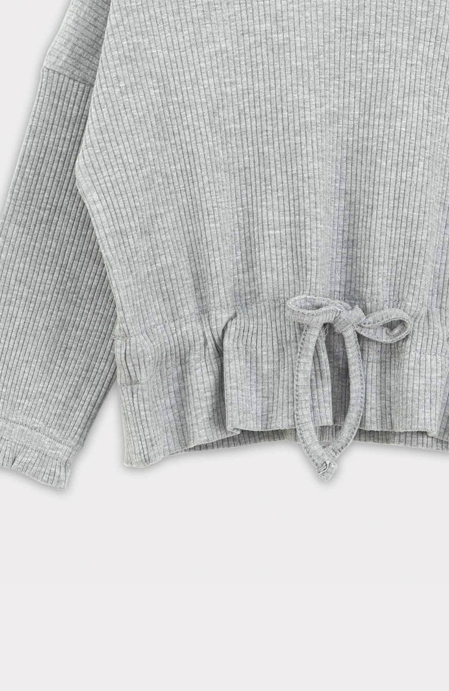 بلوز پنبه لایکرا سوزن خالی کمر گت دار(ست با 10260)