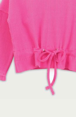 بلوز پنبه لایکرا سوزن خالی کمر گت دار(ست با 10260)