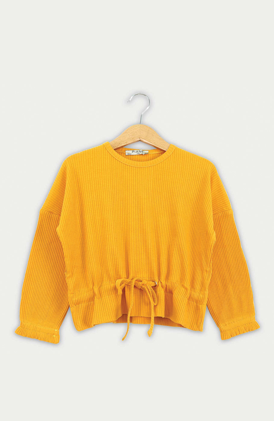 بلوز پنبه لایکرا سوزن خالی کمر گت دار(ست با 10260)