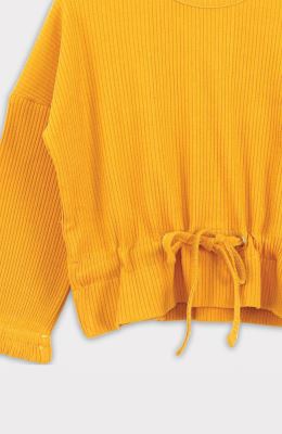 بلوز پنبه لایکرا سوزن خالی کمر گت دار(ست با 10260)