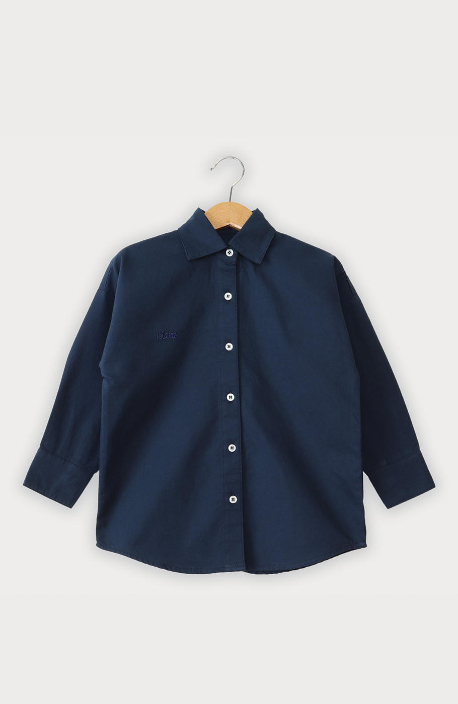 شومیز آکسفورد آستین بلند (ست با کد 7042)