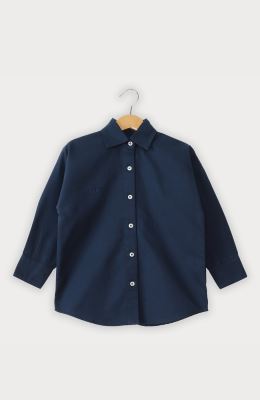 شومیز آکسفورد آستین بلند (ست با کد 7042)