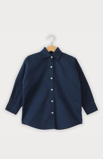 شومیز آکسفورد آستین بلند (ست با کد 7042)