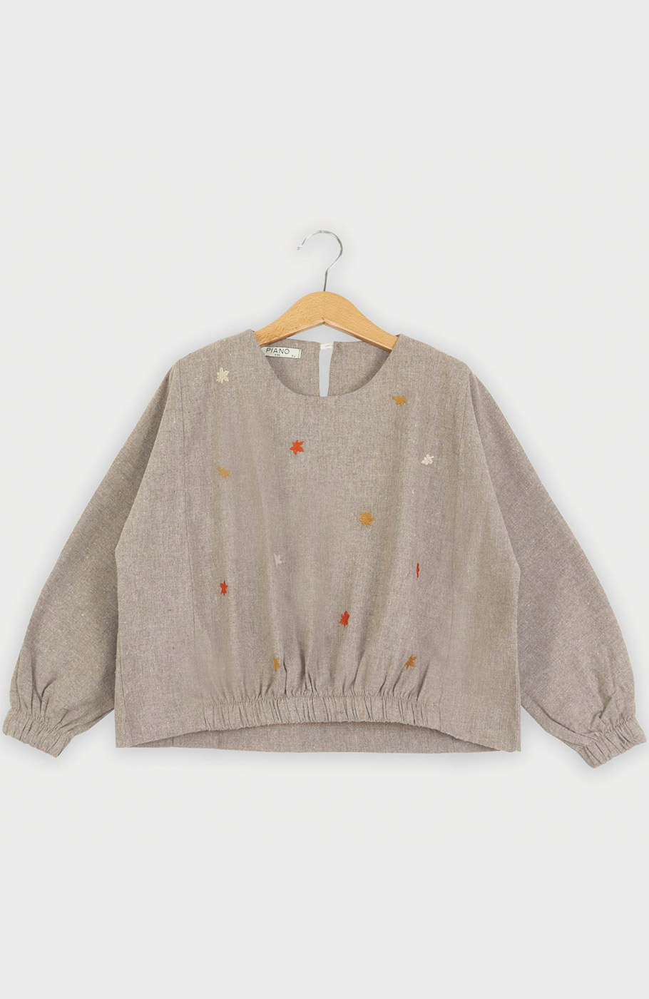 بلوز فلانل برش دار