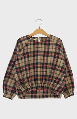 بلوز فلانل چهار خانه