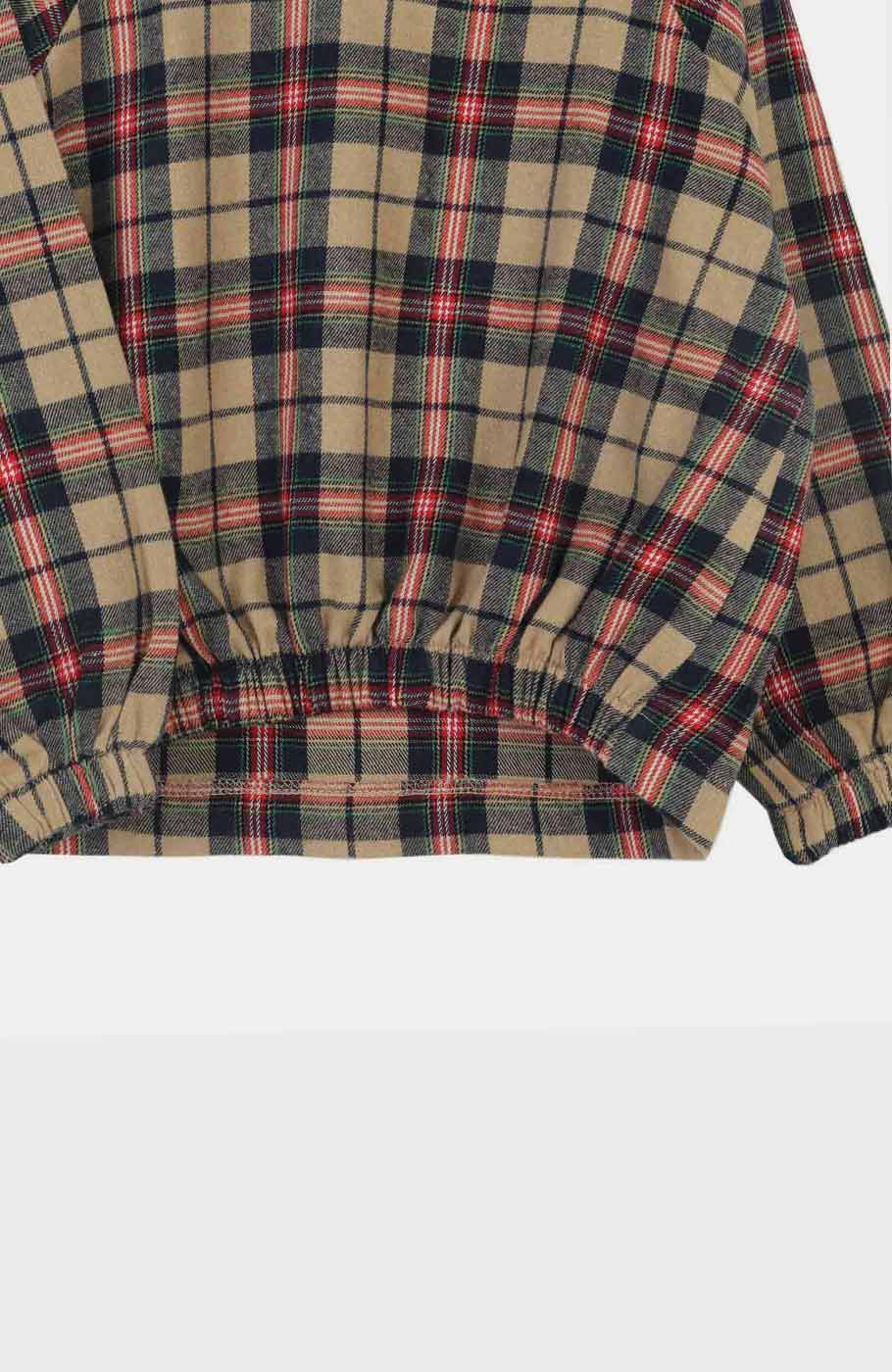 بلوز فلانل چهار خانه