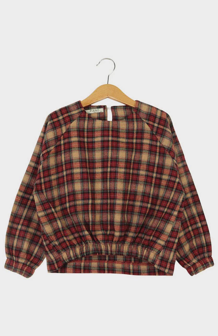 بلوز فلانل چهار خانه