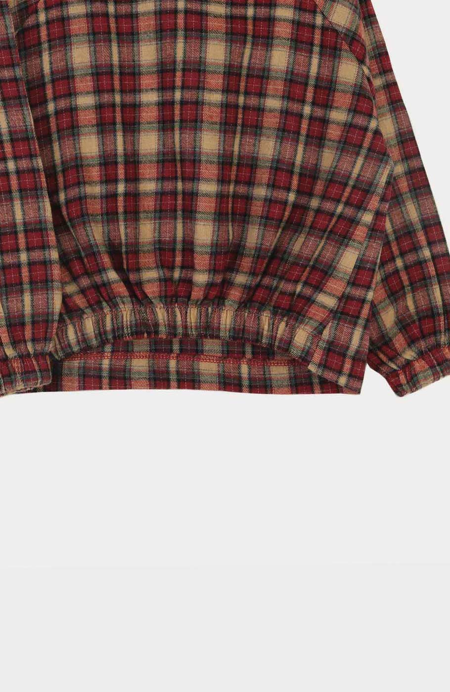 بلوز فلانل چهار خانه