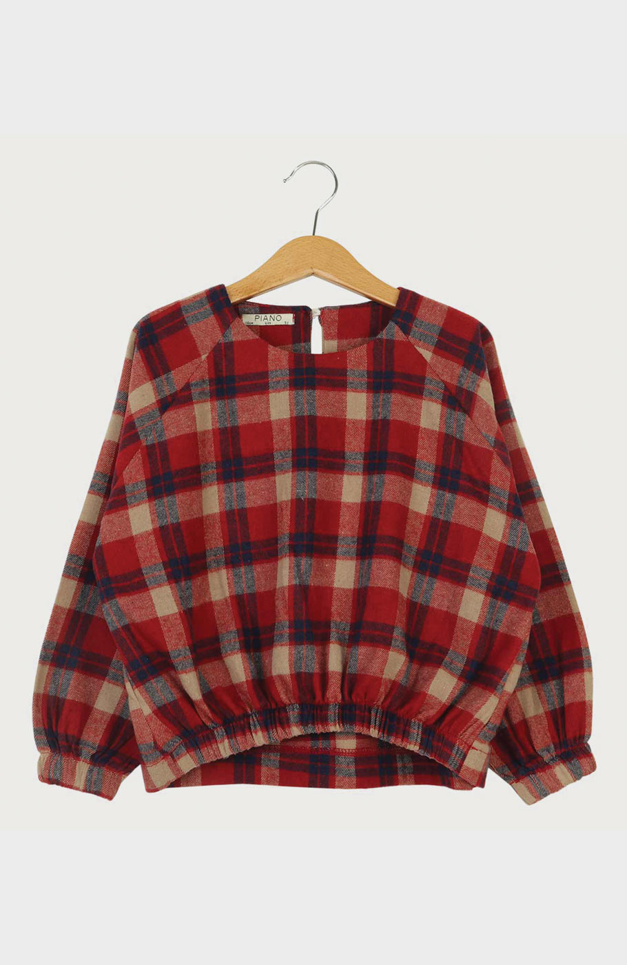 بلوز فلانل چهار خانه