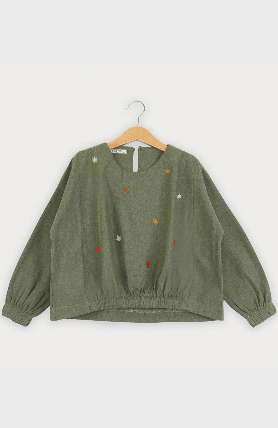 بلوز فلانل برش دار