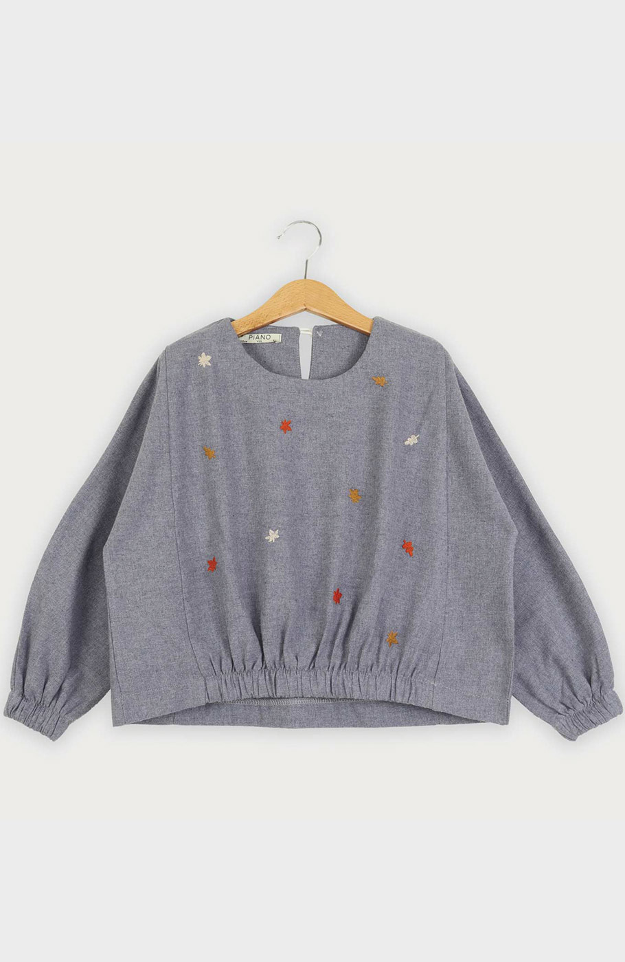 بلوز فلانل برش دار