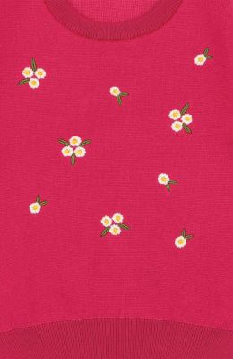 بلوز بافت با گلدوزی