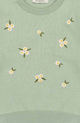 بلوز بافت با گلدوزی