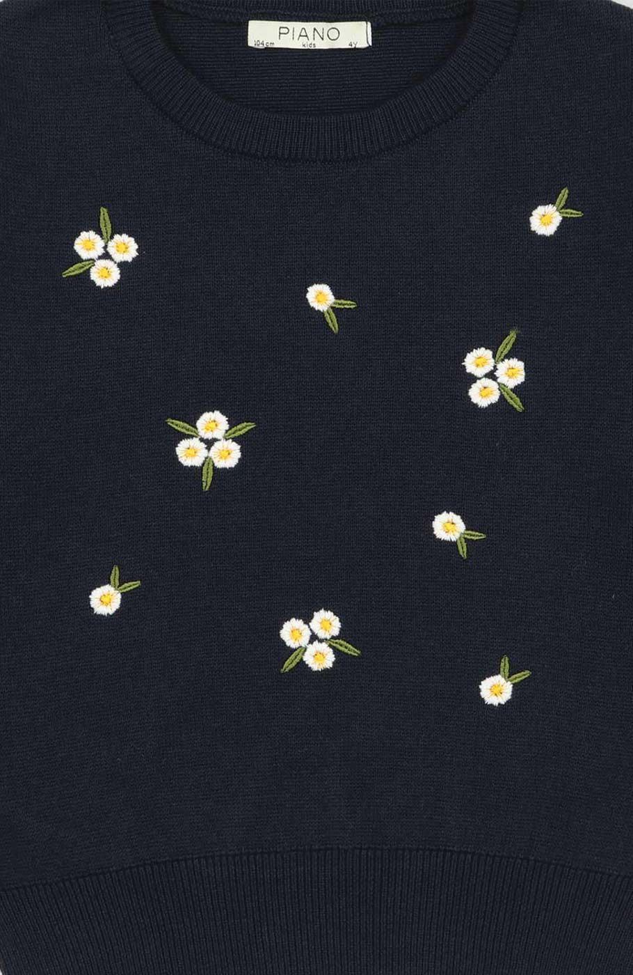 بلوز بافت با گلدوزی