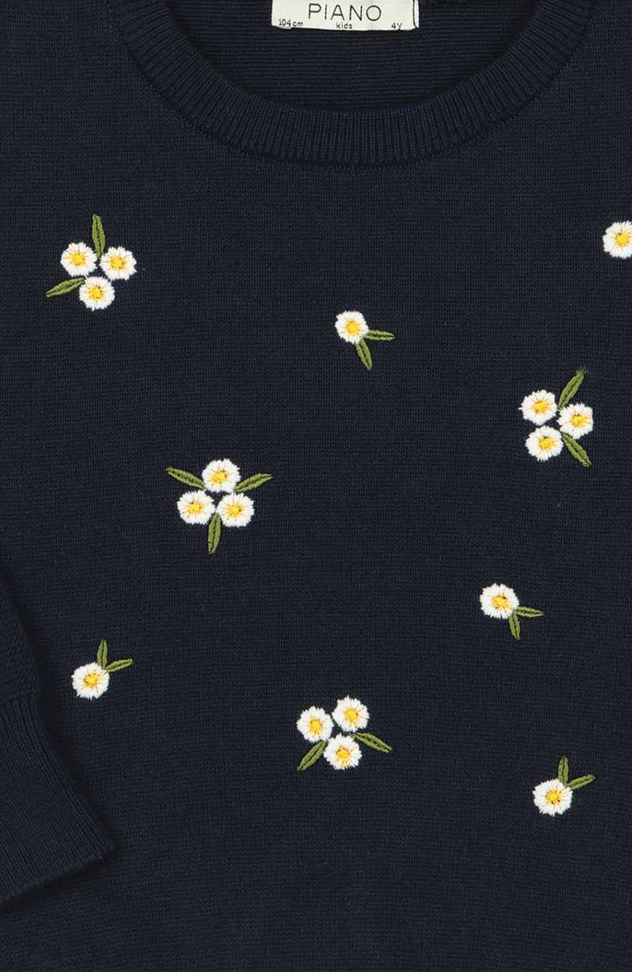 بلوز بافت با گلدوزی