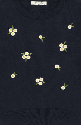 بلوز بافت با گلدوزی