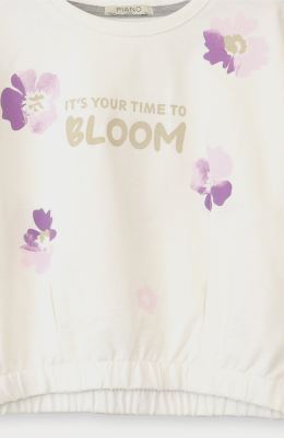 نیم تنه دورس لایکرا اسلپ آستین بلند (ست با 10277)