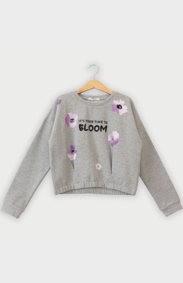 نیم تنه دورس لایکرا اسلپ آستین بلند (ست با 10277)