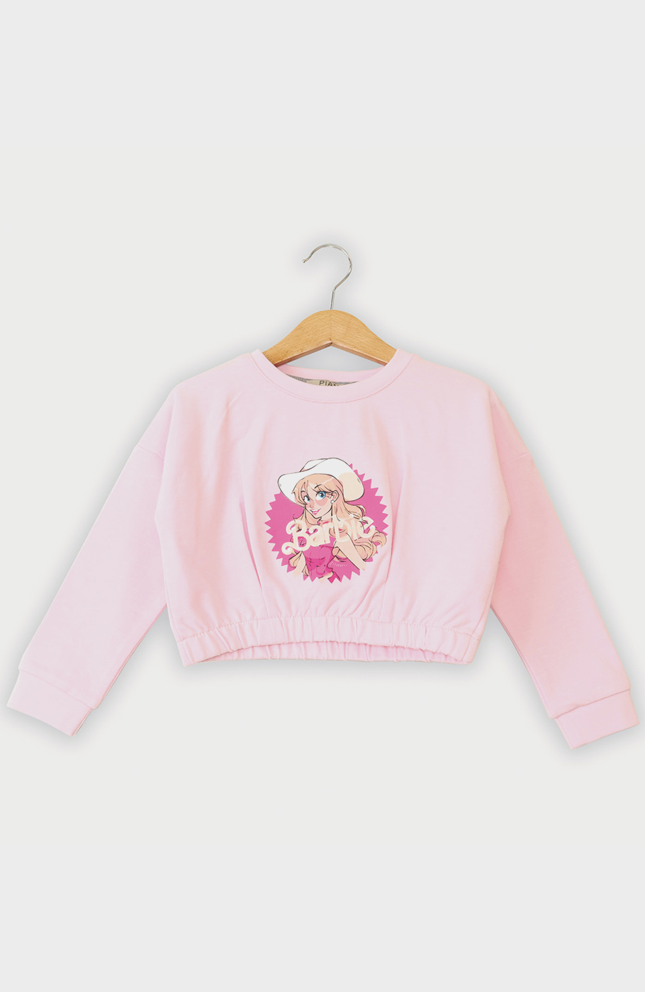 نیم تنه دورس لایکرا اسلپ آستین بلند (ست با 10274)