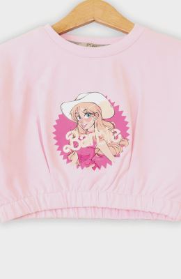 نیم تنه دورس لایکرا اسلپ آستین بلند (ست با 10274)