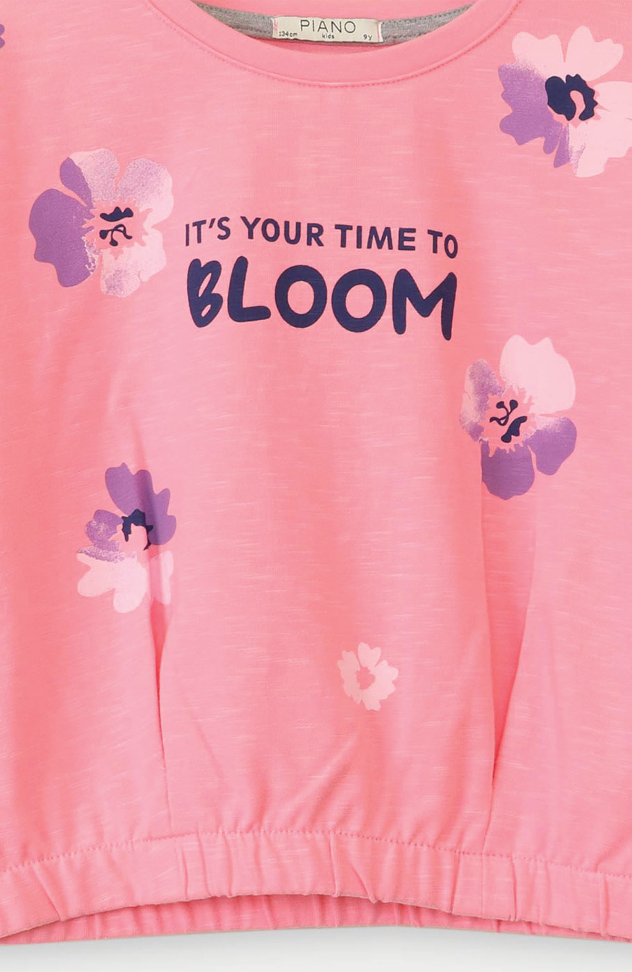 نیم تنه دورس لایکرا اسلپ آستین بلند (ست با 10277)