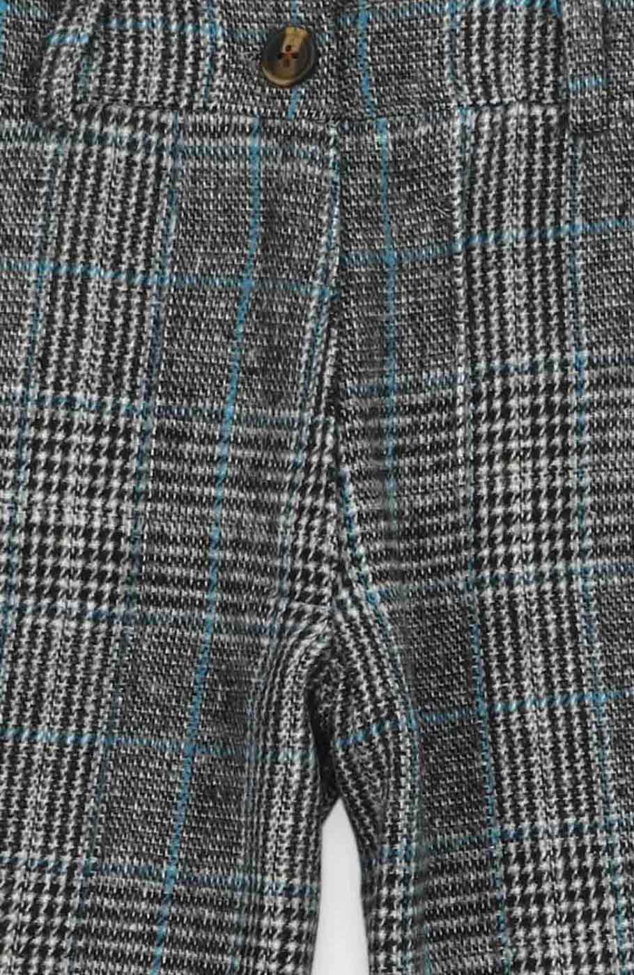 شلوار فلانل پینتاکس دار