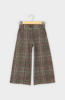 شلوار فلانل پینتاکس دار