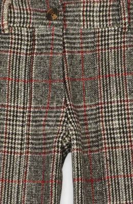 شلوار فلانل پینتاکس دار