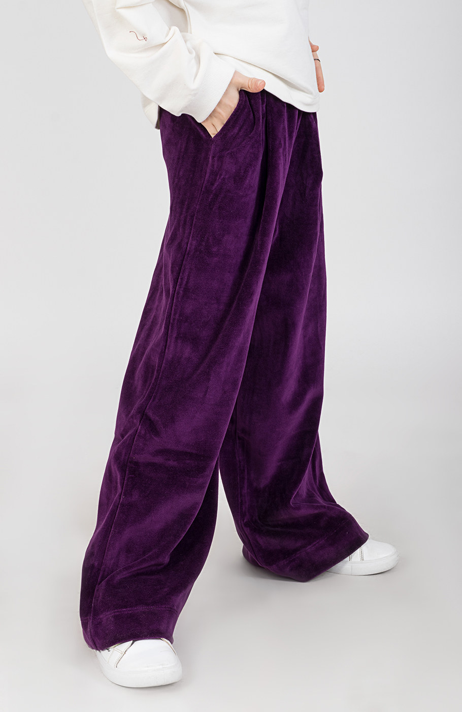 شلوار مخمل پیلی دار (ست با کد 10281)