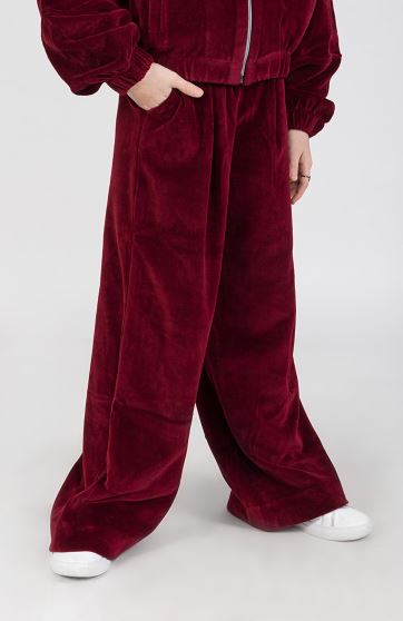 شلوار مخمل پیلی دار (ست با کد 10279)