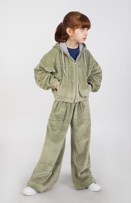 شلوار مخمل پیلی دار (ست با کد 10279)