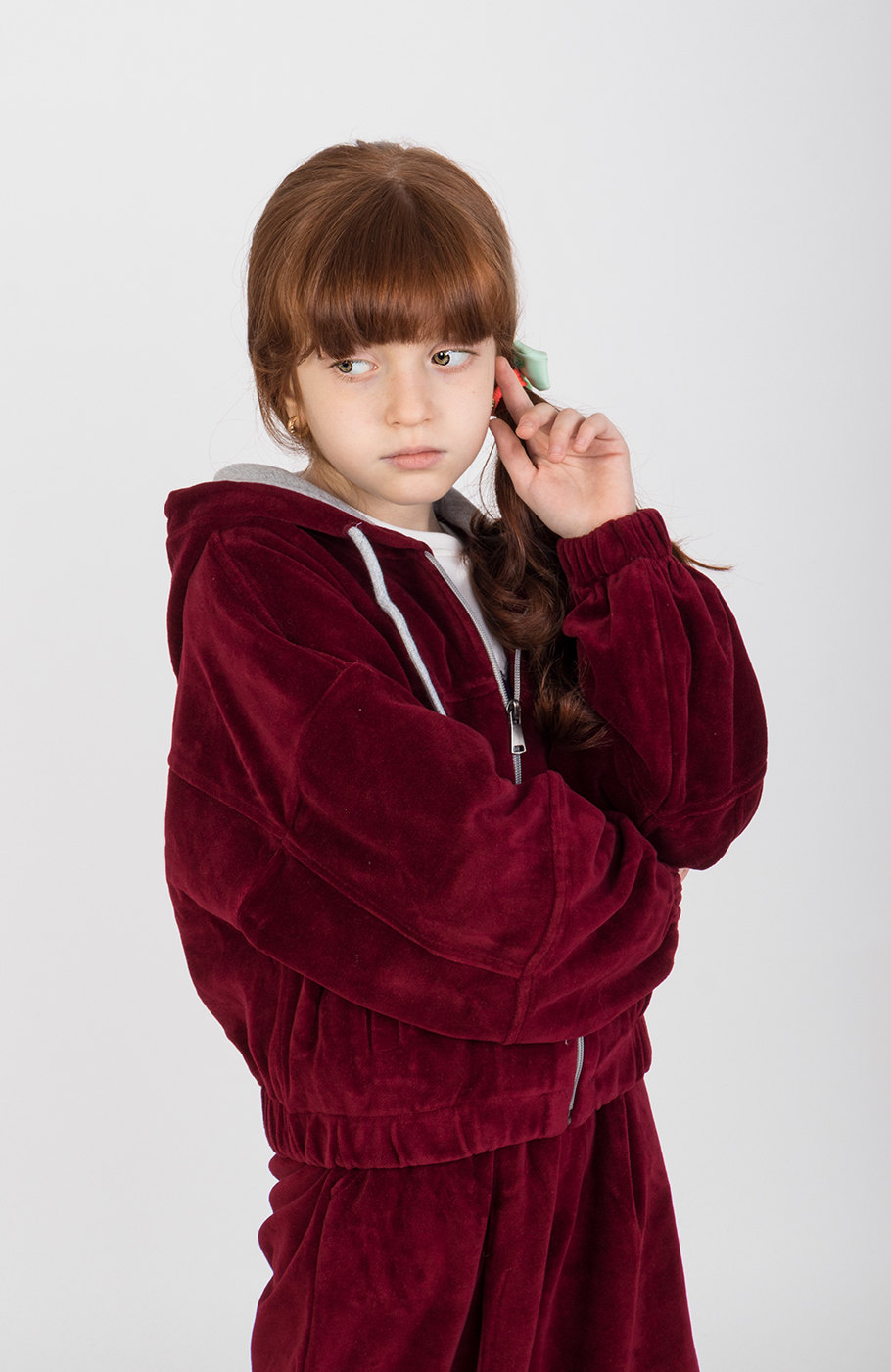 سوییت شرت مخمل (ست با کد 10282)