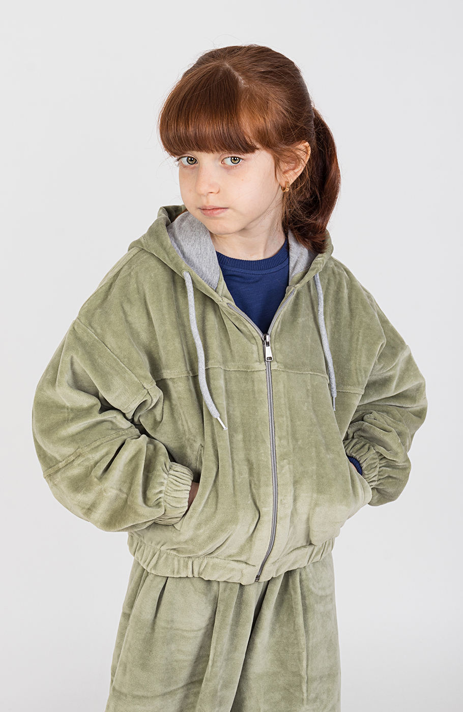 سوییت شرت مخمل (ست با کد 10282)