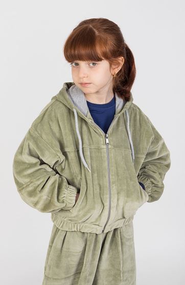 سوییت شرت مخمل (ست با کد 10282)