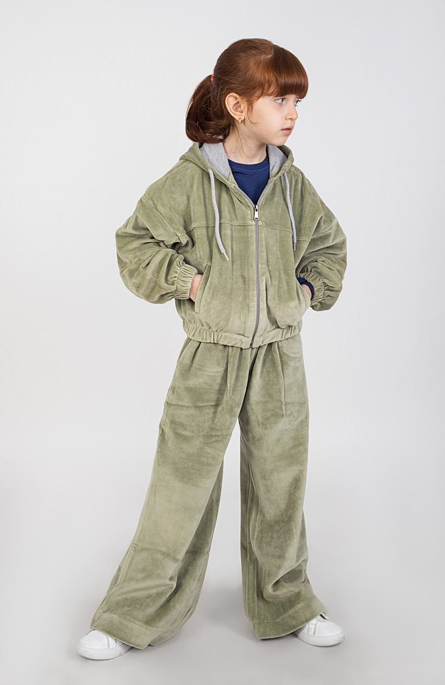 سوییت شرت مخمل (ست با کد 10282)