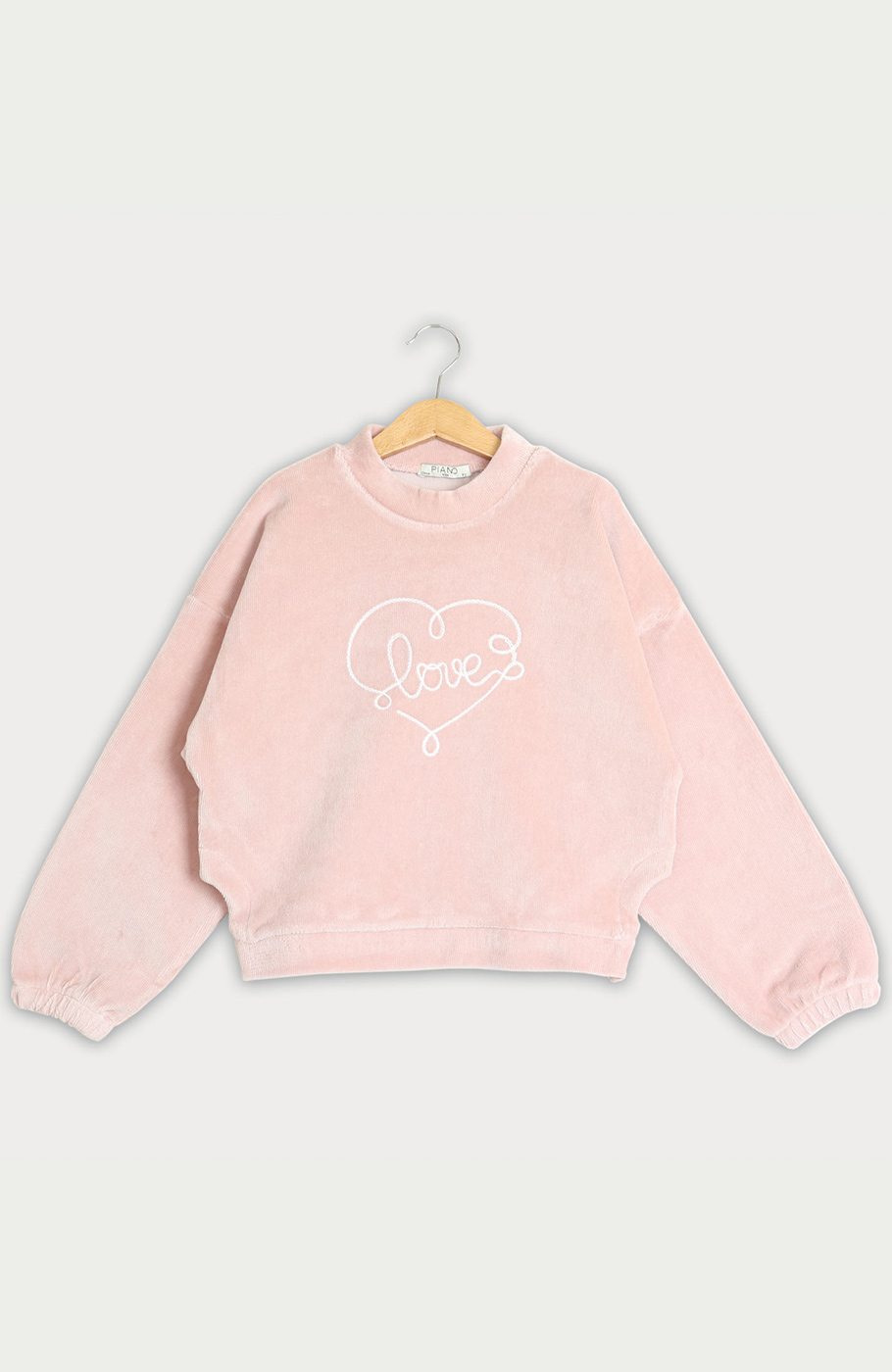 بلوز مخمل کبریتی (ست با کد 10286)