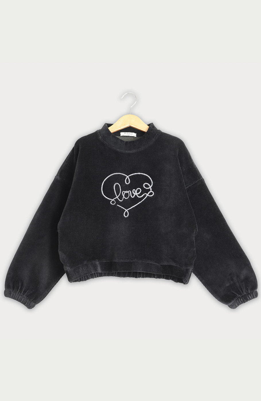 بلوز مخمل کبریتی (ست با کد 10286)