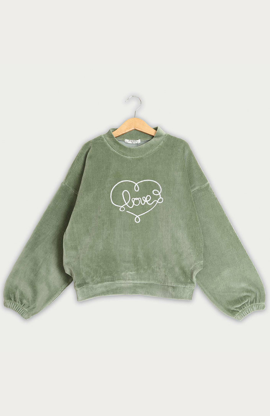 بلوز مخمل کبریتی (ست با کد 10286)