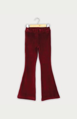 شلوار مخمل کبریتی دمپا گشاد (ست با کد 10285)