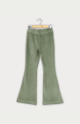 شلوار مخمل کبریتی دمپا گشاد (ست با کد 10285)