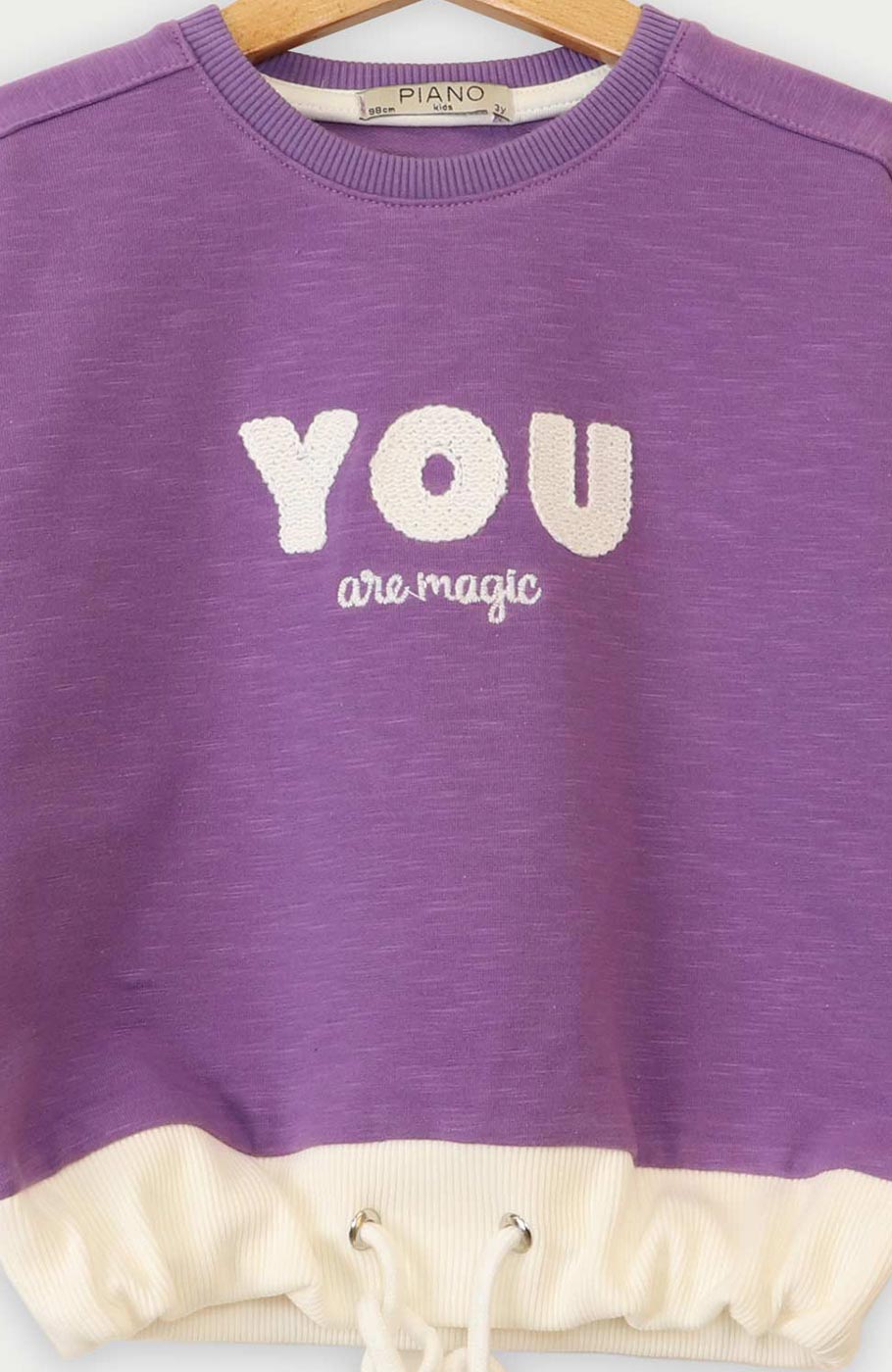 بلوز دورس دمپا کشباف گت دار (ست با کد 10290)